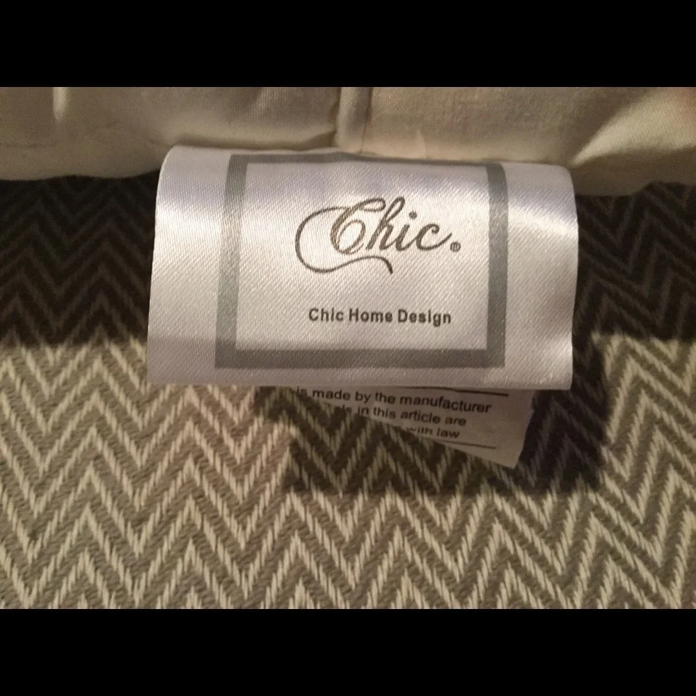 Chic Home Design Throw Pillow